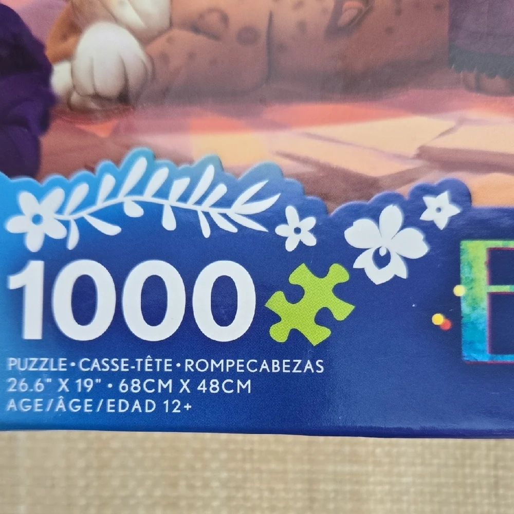Disney Encanto Blue and Purple Puzzle 1000 Pieces